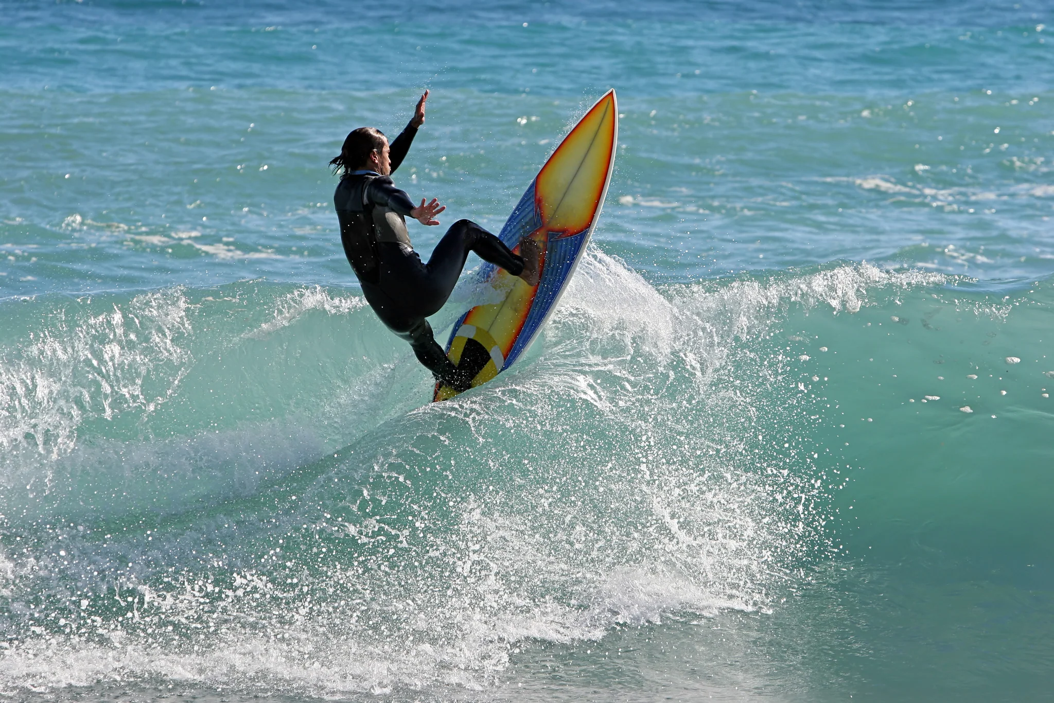 Fun in the surf