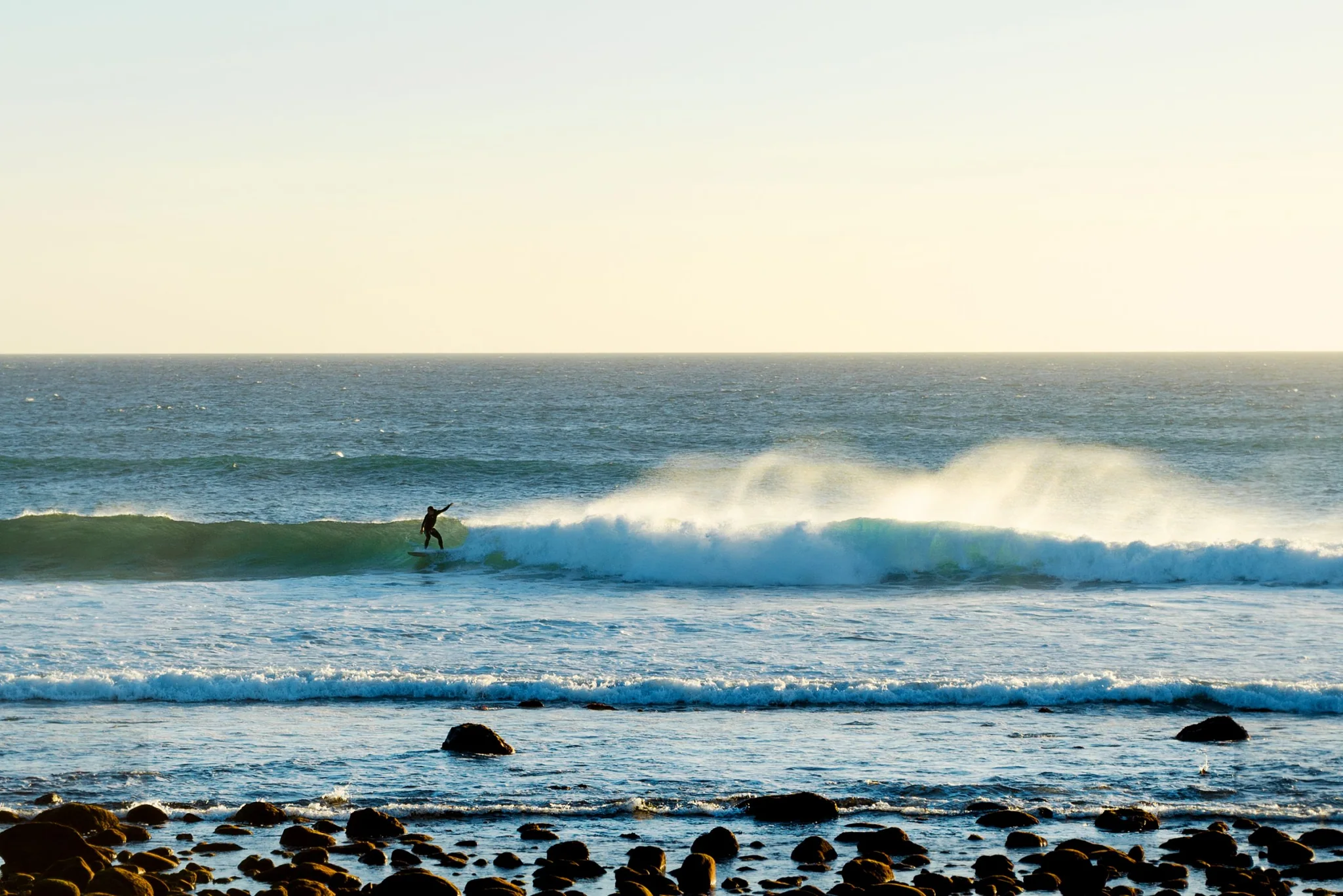 Catching a great wave in the Algarve