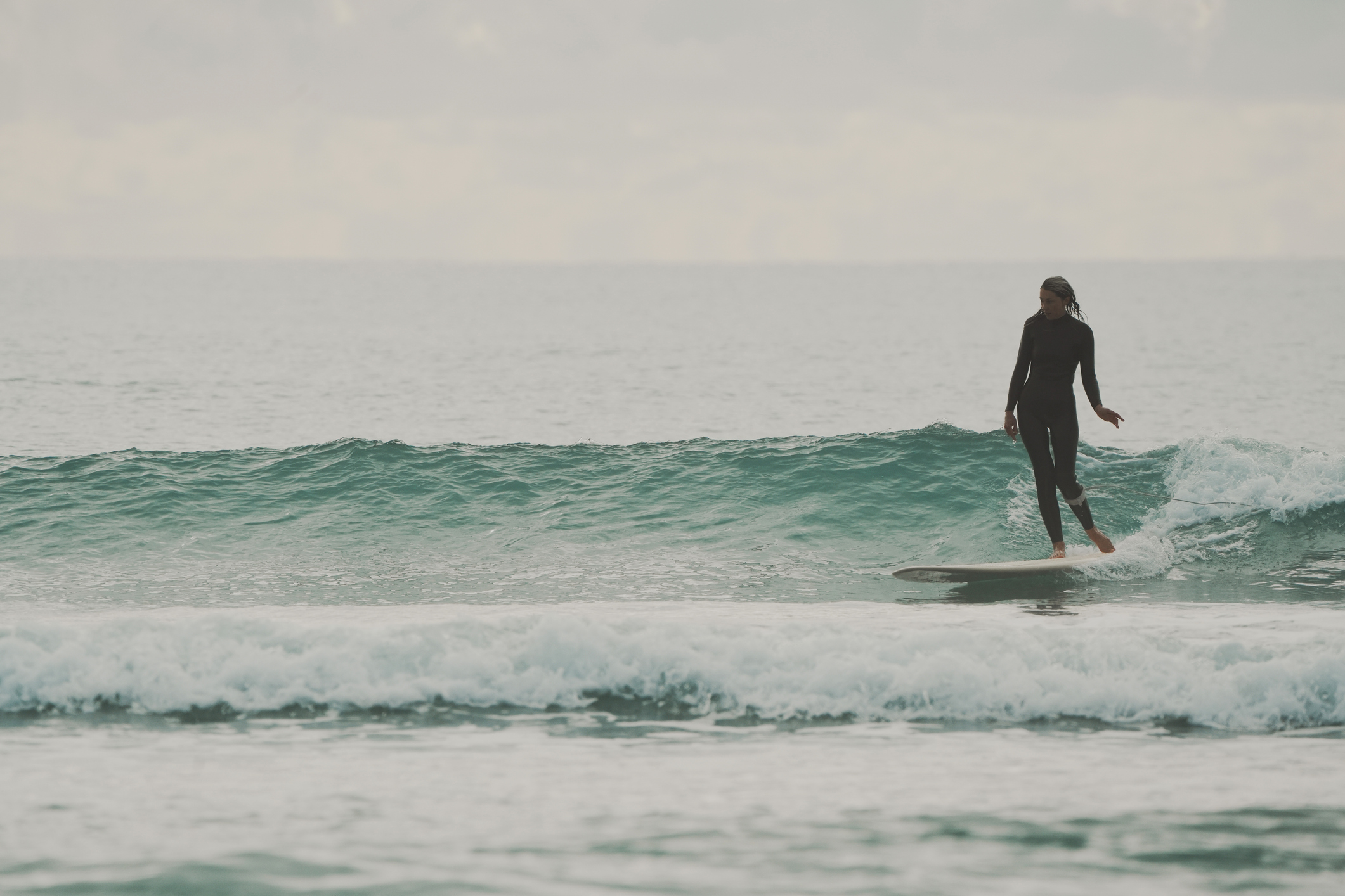 Longboard Surfing in Kent